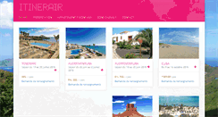 Desktop Screenshot of itinerair.ch
