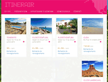 Tablet Screenshot of itinerair.ch